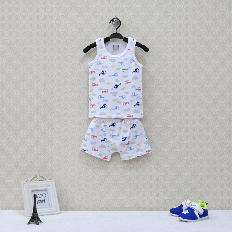 Children Sleeveless Shirts+Shorts Pure Cotton 2 Pieces Clothing Set Boys Clothes for Summer Little Q 2020 New Arrival Suits, Cartoon tra i n
Children Sleeveless Shirts+Shorts Pure Cotton 2 Pieces Clothing Set Boys Clothes for Summer Little Q 2020 New Arrival Suits, Cartoon tra i n