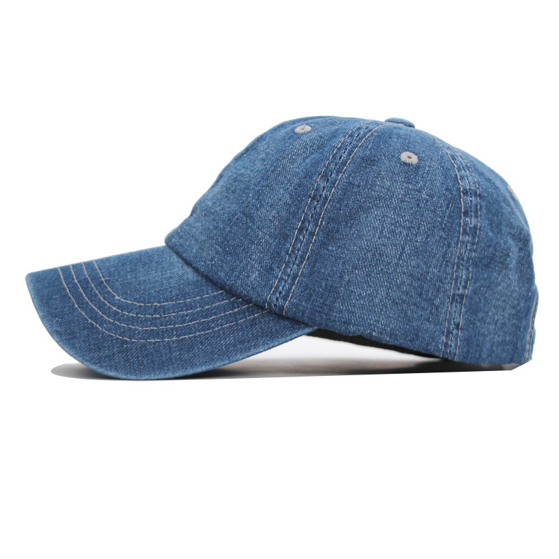 Xlamulu Solid Denim Baseball Cap Men Women Jeans Snapback Caps Casquette Plain Bone Hat Gorras Men Casual Blank Dad Male Hats CX200714