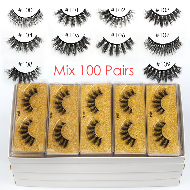 Wholesale Eyelashes 20/30/50/100 Pairs 3D Mink Lashes Makeup False Eyelashes In Bulk Natural Fluffy Mink Faux Lashes
Wholesale Eyelashes 20/30/50/100 Pairs 3D Mink Lashes Makeup False Eyelashes In Bulk Natural Fluffy Mink Faux Lashes