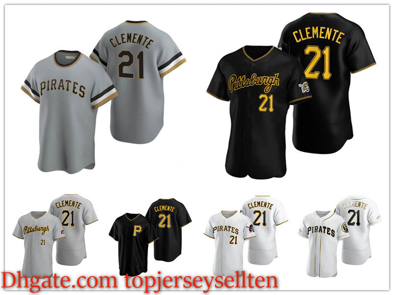 Pirates MEN WOMEN YOUTH 21 Roberto Clemente Authentic 2020 Road baseball Jersey, Black
Pirates MEN WOMEN YOUTH 21 Roberto Clemente Authentic 2020 Road baseball Jersey, Black