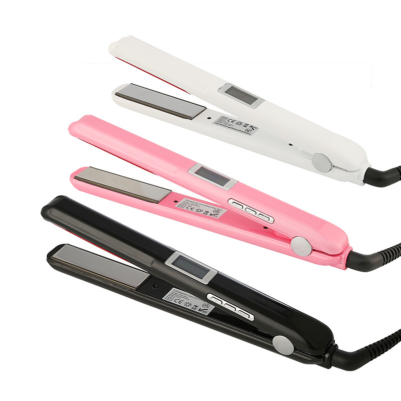 2019 Ultrasonic Infrared Hair Care Iron LCD Display Hair Treatment Iron Keratin Argan Oil Recover Hair Smooth Treatment Iron CX200721