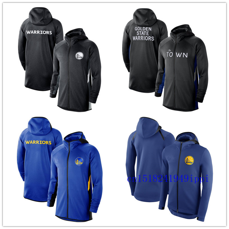 

Golden State Warriors MEN Heathered jacket Authentic Earned Edition Showtime Therma Flex Performance Full-Zip Hoodie