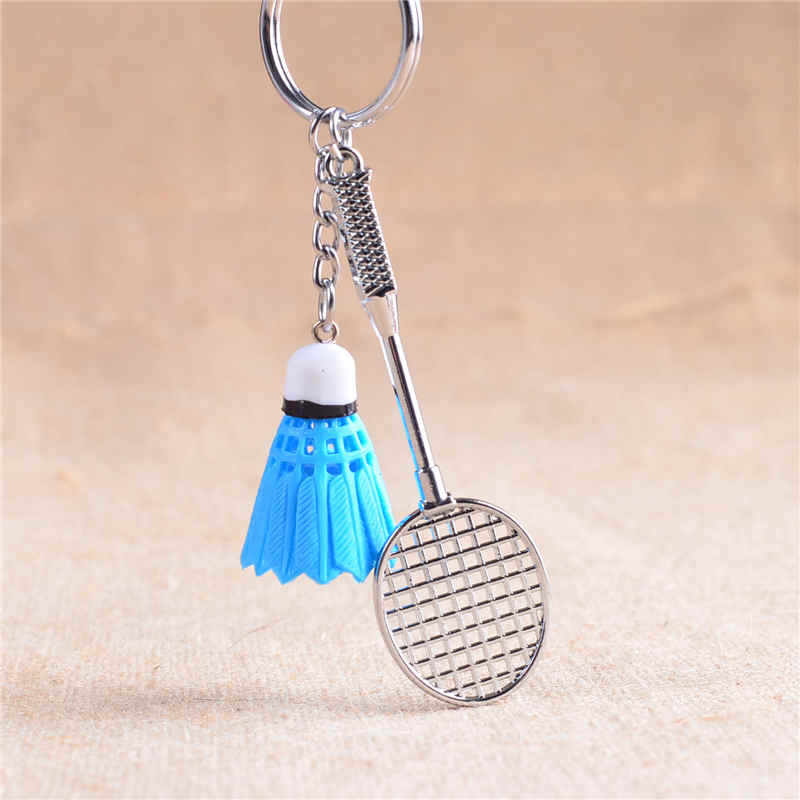 DHL epacket free shipping Gift premium creative new product badminton keychain DMKR173 mix order key chain Keychain Key Rings