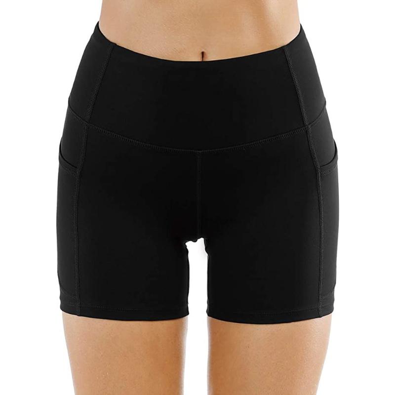 Women' Solid Sport High Waist Yoga Pocket Short Training Running Yoga Pants Fitness Quick Drying Casual Stretchy Leggings, Black
Women' Solid Sport High Waist Yoga Pocket Short Training Running Yoga Pants Fitness Quick Drying Casual Stretchy Leggings, Black