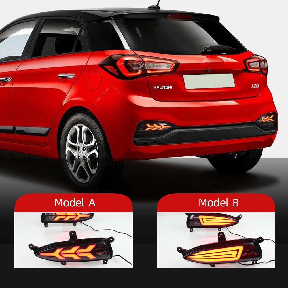 2Pcs LED Reflector For Hyundai I20 2018 2019 Rear Fog Lamp Bumper Light Brake Light Auto Bulb Reverse Light
2Pcs LED Reflector For Hyundai I20 2018 2019 Rear Fog Lamp Bumper Light Brake Light Auto Bulb Reverse Light