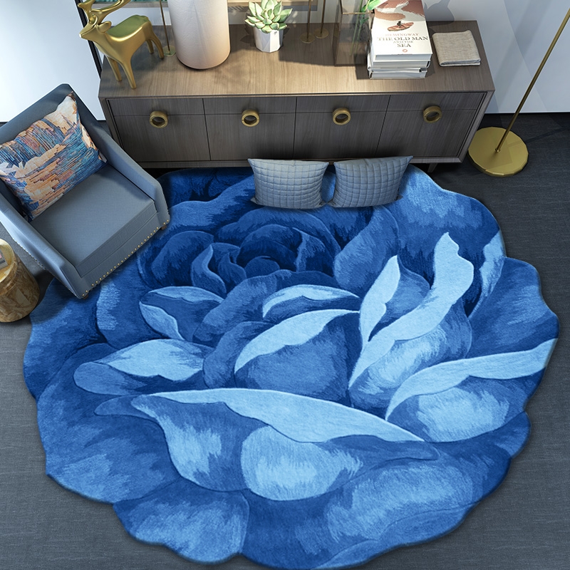 3D pattern Floral shaped classical handmade thick wool carpet ,big size decoration flower wool area rug, 02
3D pattern Floral shaped classical handmade thick wool carpet ,big size decoration flower wool area rug, 02