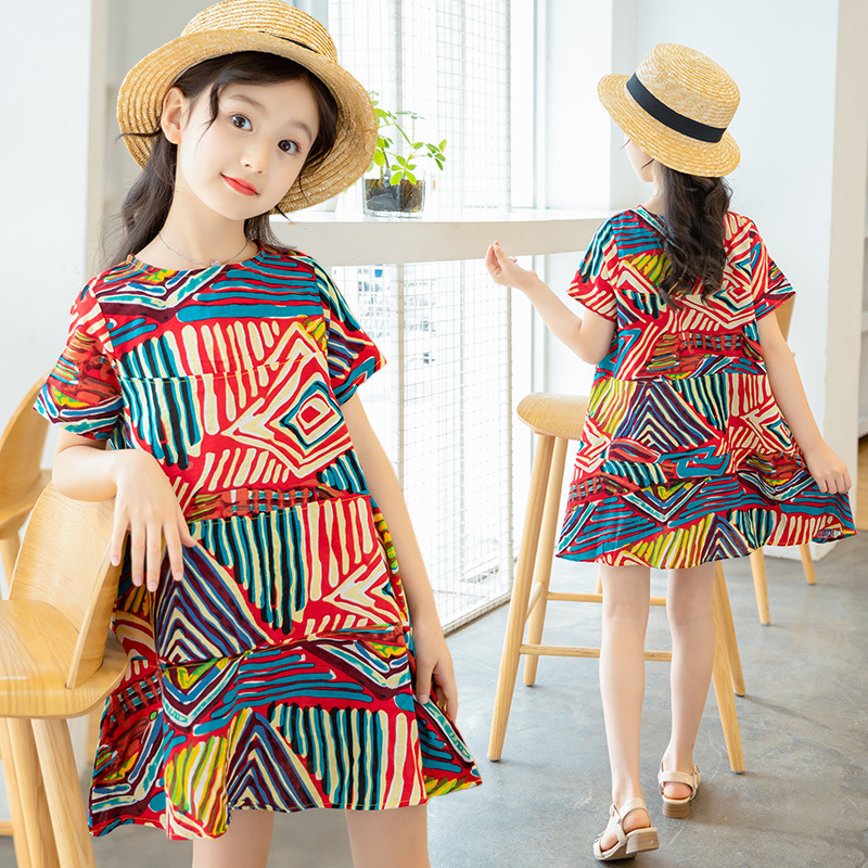 2020 Spring New Sweet Children Dress Girls Print Flowers Floral Dresses Girl Casual Cotton Dress Vestido Infantil Kids Clothes
2020 Spring New Sweet Children Dress Girls Print Flowers Floral Dresses Girl Casual Cotton Dress Vestido Infantil Kids Clothes