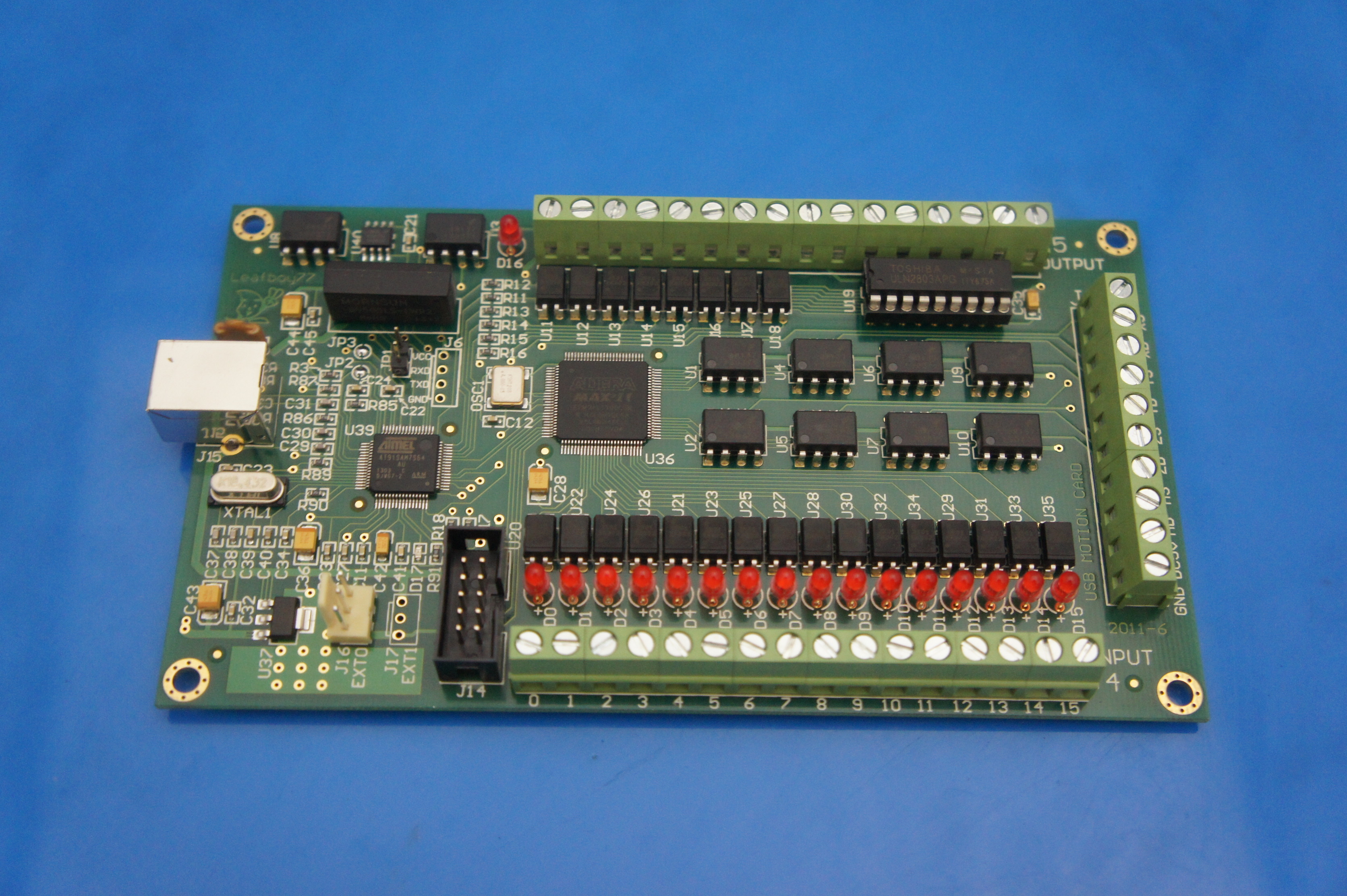 AKZ250 4 axis CNC Motion Controller USB Card Mach3 200KHz Breakout Board Interface