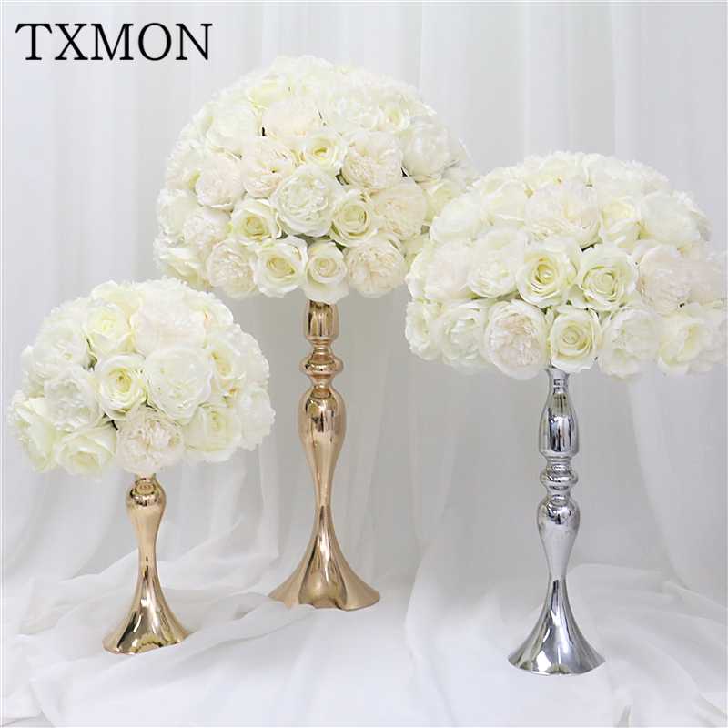 35cm/45cm/50cm Artificial silk rose peony flower ball wedding center table flower Bouquet for wedding party decoration flowers
35cm/45cm/50cm Artificial silk rose peony flower ball wedding center table flower Bouquet for wedding party decoration flowers