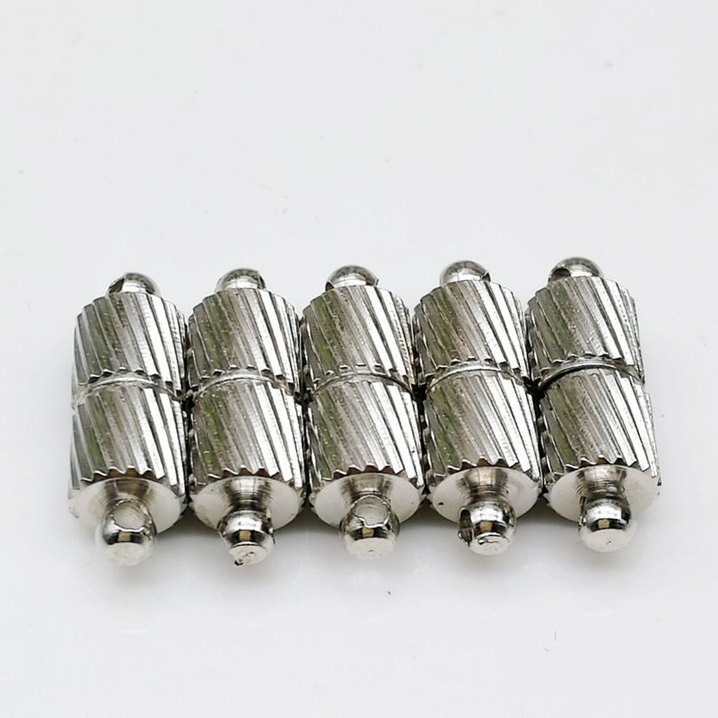 50PCS Magnetic Clasp Hooks Jewelry Clasps End Caps Necklace Bracelets Clasp Connectors for ewelry Necklace Bracelets Hand Made Connected