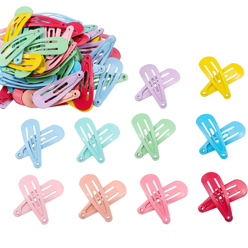 50Pcs 3cm Snap Hair Clips For Kids Hair Clips Pins BB Hairpins Candy Color Metal Barrettes For Children Girls Accessories, Light pink
50Pcs 3cm Snap Hair Clips For Kids Hair Clips Pins BB Hairpins Candy Color Metal Barrettes For Children Girls Accessories, Light pink