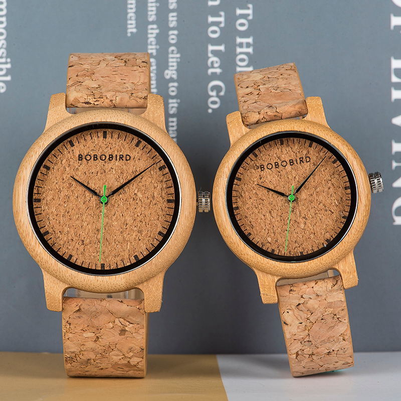 Couple Watch Taro Kono Minister BOBOBIRD Wood Watch Men Wristwatch Customized Gift Lovers Anniversary Gifts in Wooden Box CX200720