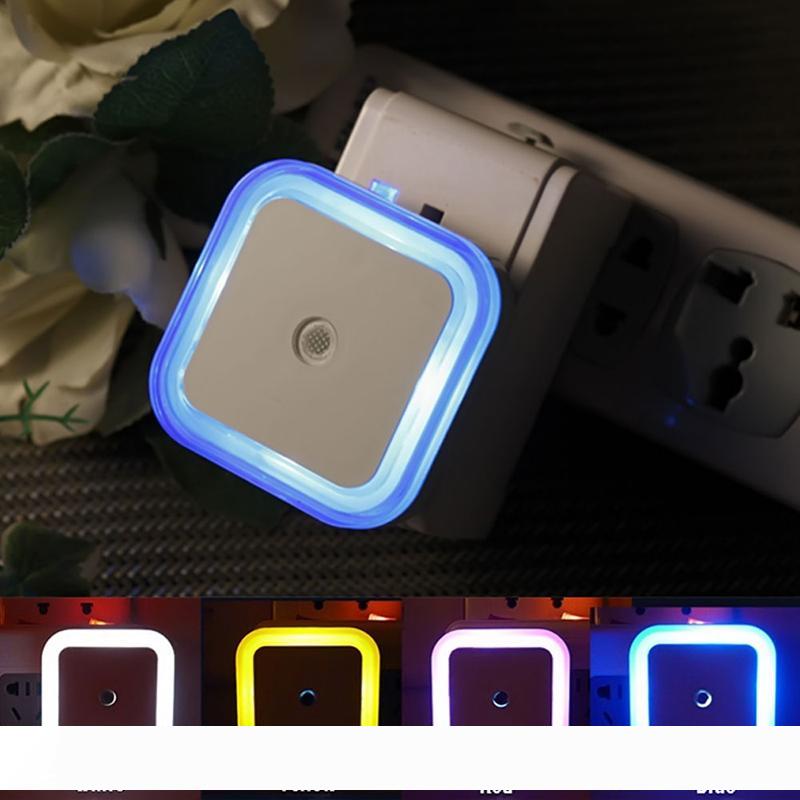 US Mini LED 0.5W Night Light Control Auto Sensor Baby Bedroom Lamp square AC 110-220V
US Mini LED 0.5W Night Light Control Auto Sensor Baby Bedroom Lamp square AC 110-220V