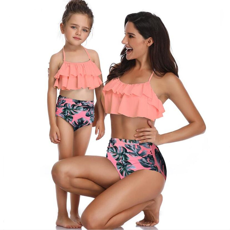 Mother And Daughter Swimsuit Mommy And Me Swimwear Women Girls Bikini Family Matching Clothes Outfits Mom Mum Dresses Clothing, As the picture
Mother And Daughter Swimsuit Mommy And Me Swimwear Women Girls Bikini Family Matching Clothes Outfits Mom Mum Dresses Clothing, As the picture