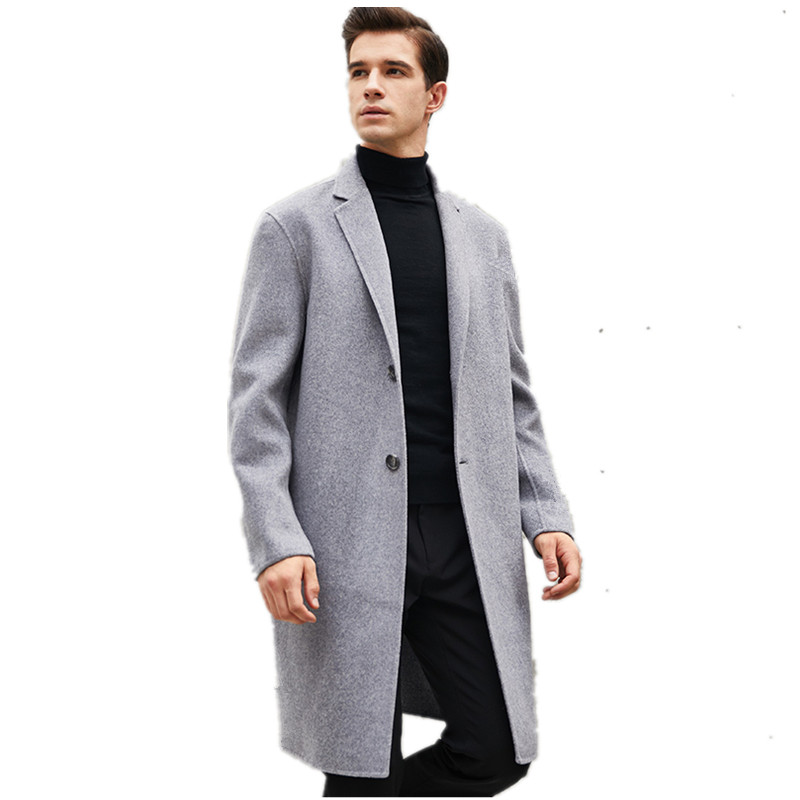 100% Wool Coat Autumn Winter Jacket Men Double-side Woolen Coat Streetwear Mens Jackets and Coats Plus Size XP032 MY1819, Black
100% Wool Coat Autumn Winter Jacket Men Double-side Woolen Coat Streetwear Mens Jackets and Coats Plus Size XP032 MY1819, Black