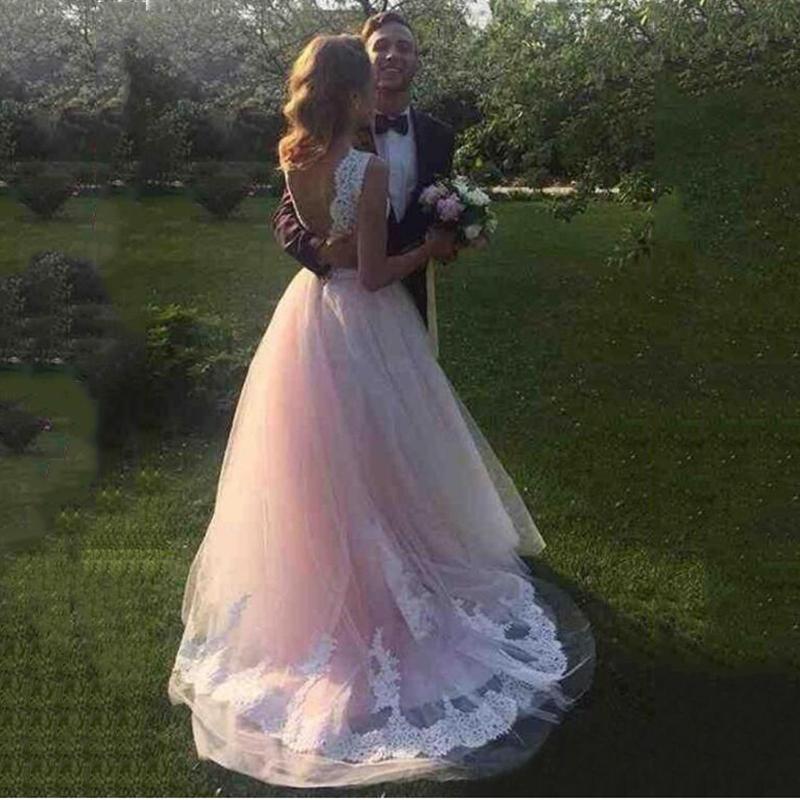Jewel A Line Evening Dresses Lace Applique Tulle Lace Up Gorgeous Evening Dress Pageant Gowns Custom Made Evening Gown