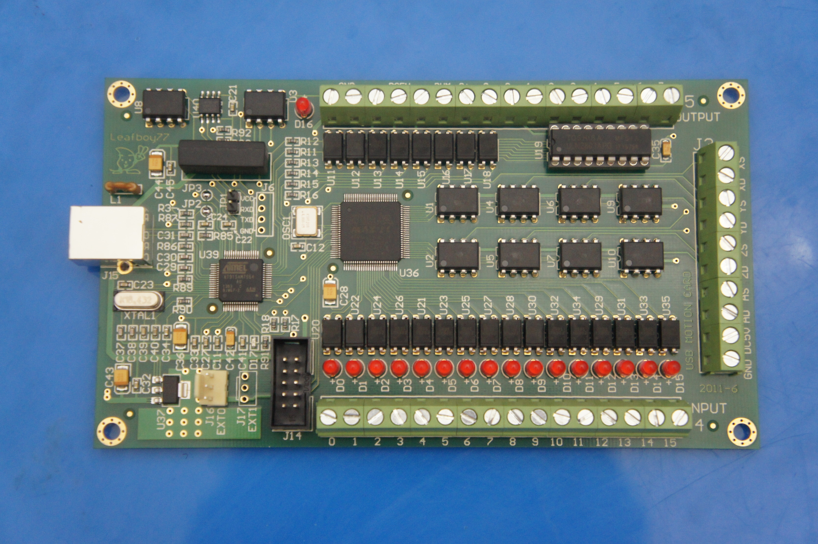 AKZ250 4 axis CNC Motion Controller USB Card Mach3 200KHz Breakout Board Interface