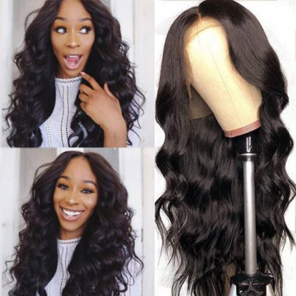 Malaysian Body Wave Lace Front Wig 13x4 Remy Wigs Lace Front Wig Pre Plucked Lace Front Human Hair Wigs, Black
Malaysian Body Wave Lace Front Wig 13x4 Remy Wigs Lace Front Wig Pre Plucked Lace Front Human Hair Wigs, Black