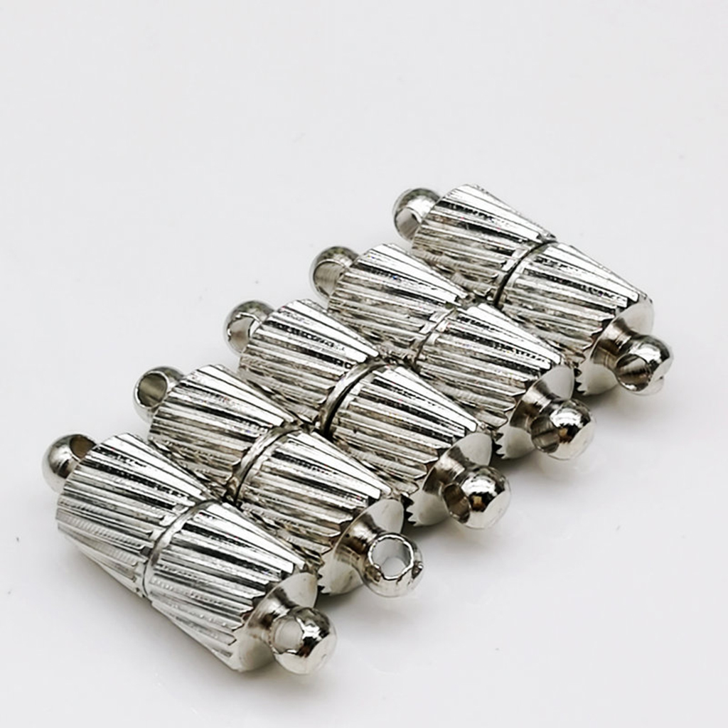 50PCS Magnetic Clasp Hooks Jewelry Clasps End Caps Necklace Bracelets Clasp Connectors for ewelry Necklace Bracelets Hand Made Connected