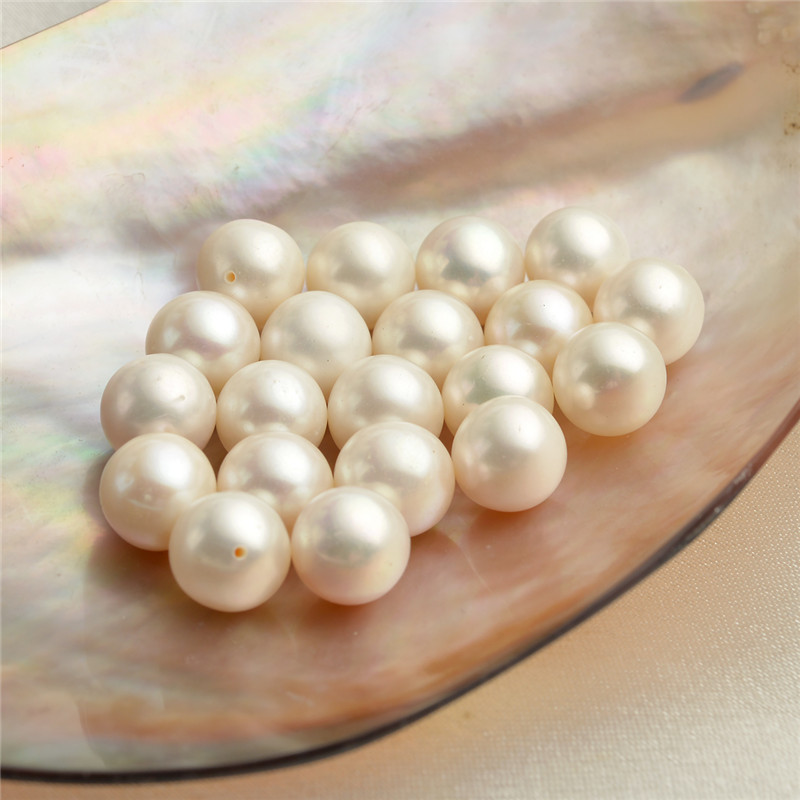50 Pieces Wholesale 9-9.5mm Round White Freshwater Pearls Loose Beads Cultured Pearl Half-drilled or Un-drilled
50 Pieces Wholesale 9-9.5mm Round White Freshwater Pearls Loose Beads Cultured Pearl Half-drilled or Un-drilled