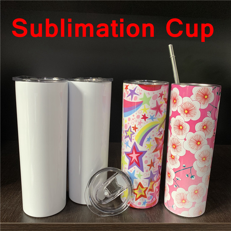 DIY Sublimation Skinny Tumbler Blank Straight Cups 20oz Stainless Steel Insulated TumblerS White Silvery Beer Coffee Mugs YFA2301, As picture
DIY Sublimation Skinny Tumbler Blank Straight Cups 20oz Stainless Steel Insulated TumblerS White Silvery Beer Coffee Mugs YFA2301, As picture