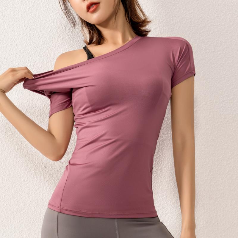 BINAND High Elastic Yoga Top Women Mesh Sports Short Sleeve Quick Dry Fitness T-shirt Gym Shirt Running T-shirt Slim Yoga Shirt, Black
BINAND High Elastic Yoga Top Women Mesh Sports Short Sleeve Quick Dry Fitness T-shirt Gym Shirt Running T-shirt Slim Yoga Shirt, Black