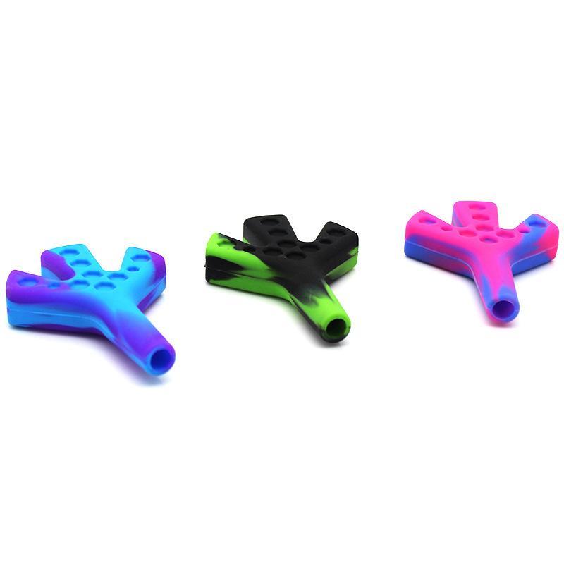 Silicone Joint holder Triple-hole Rolling Paper Cones holder Trident Three Holes Dry Herb pipe Cigarette Mouthpiece Mouth
Silicone Joint holder Triple-hole Rolling Paper Cones holder Trident Three Holes Dry Herb pipe Cigarette Mouthpiece Mouth