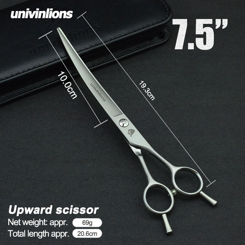 7.5 inch Pet Dogs Gromming Scissors Cutting Shears Sharp Edge Animals Cat Hair Up Curved Scissors Upward Barbers Cutting Tools
7.5 inch Pet Dogs Gromming Scissors Cutting Shears Sharp Edge Animals Cat Hair Up Curved Scissors Upward Barbers Cutting Tools