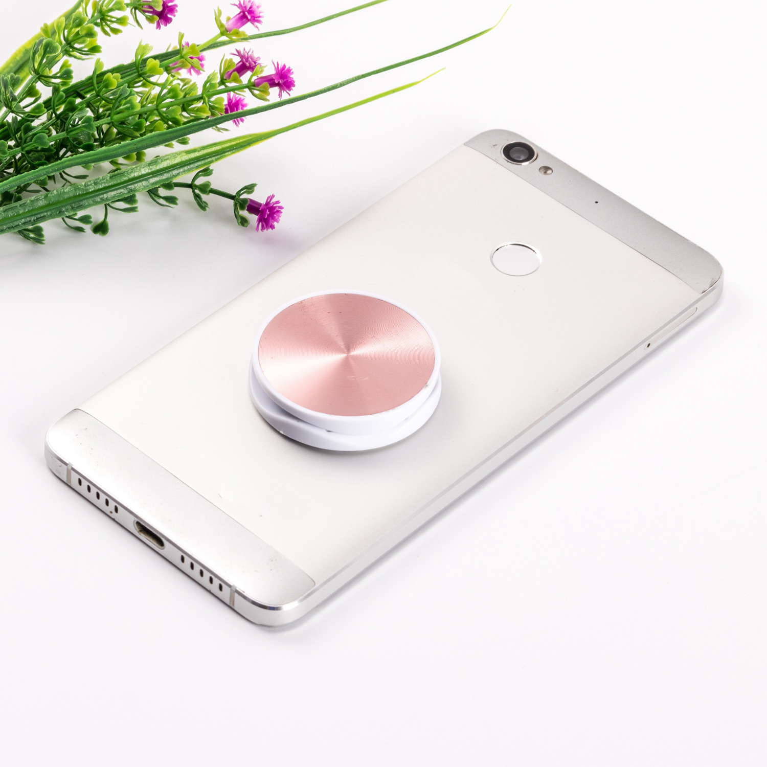 Phone Holder Phone Socket Folding Air Bag Support CD Mobile Phone Multi-Function Display Gift Foldable Mobile Air Bag