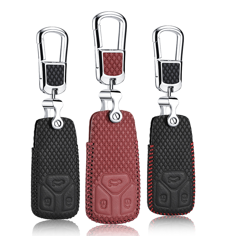 luckeasy leather key case for audi fixture A4L 2017 Q7 2016 audi sport quattro case remote key cover TTS tfsi s line key3, Pink
luckeasy leather key case for audi fixture A4L 2017 Q7 2016 audi sport quattro case remote key cover TTS tfsi s line key3, Pink