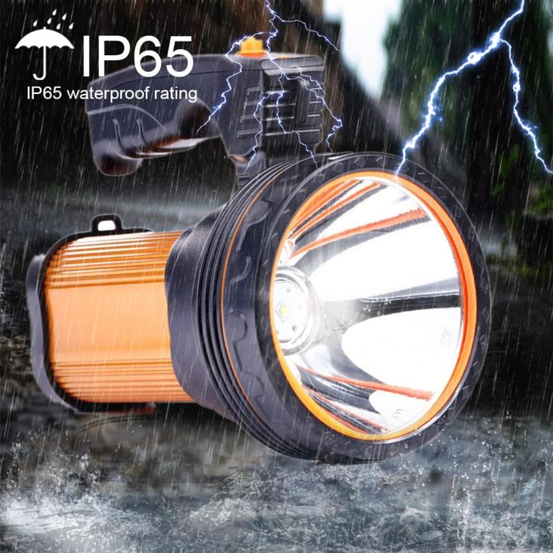High Power Rechargeable Led Spotlight handheld LED Searchlight L2 Tactical Work Light Camping light
High Power Rechargeable Led Spotlight handheld LED Searchlight L2 Tactical Work Light Camping light