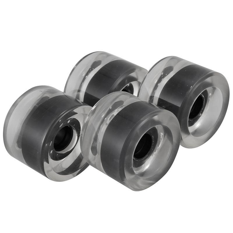 4Pcs Blank Longboard Cruiser Skateboard Wheels 70X51mm 80A Translucent Black Longboard Parts
4Pcs Blank Longboard Cruiser Skateboard Wheels 70X51mm 80A Translucent Black Longboard Parts