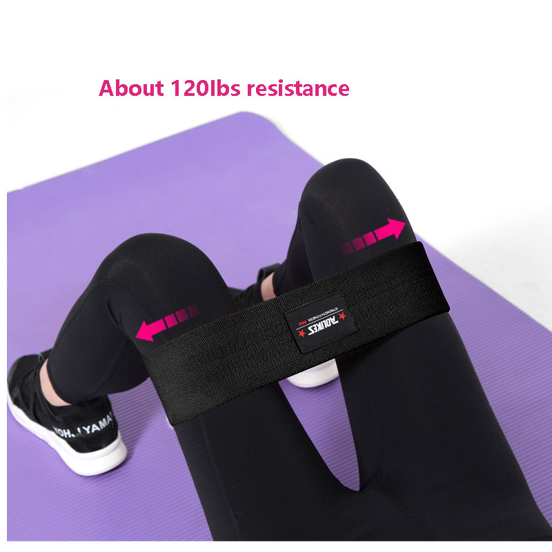Leg Shaper Non-slip elastic hip ring fashion slimming elastic band fitness exercise simple home
