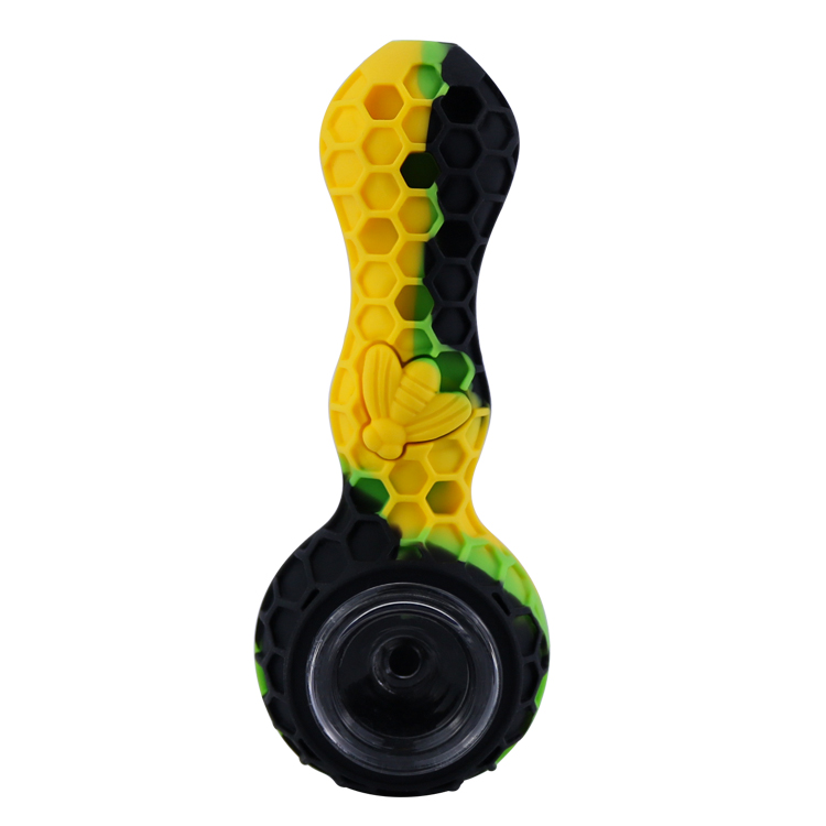 New Arrival Silicone Tobacco Pipes Honeycomb Style Herb Herbal Cigarette Smoking water pipe Accessories
New Arrival Silicone Tobacco Pipes Honeycomb Style Herb Herbal Cigarette Smoking water pipe Accessories