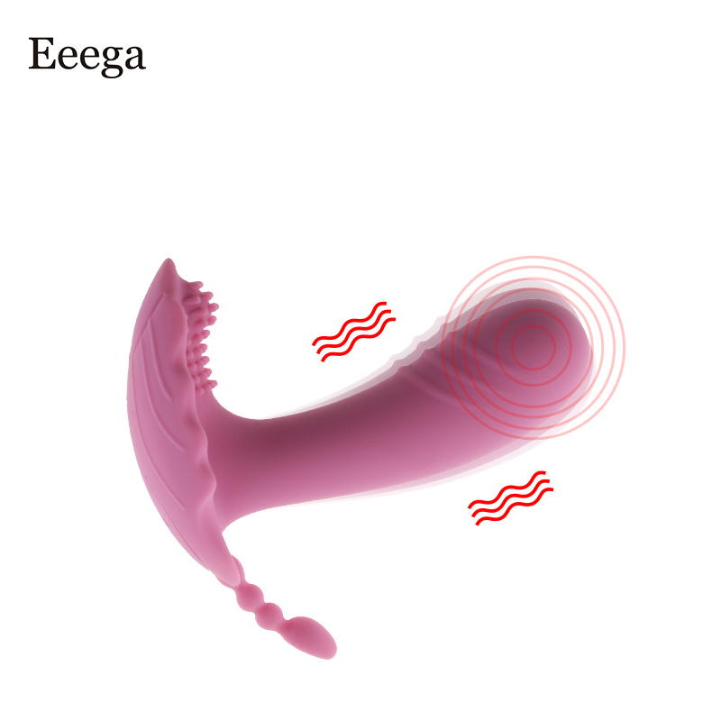 Wear Vibrator Sex Toy for Women Orgasm Masturbator G Spot Clit Stimulate Remote Control Panties Vibrators Adult Sex Toys Y200616 - view 6