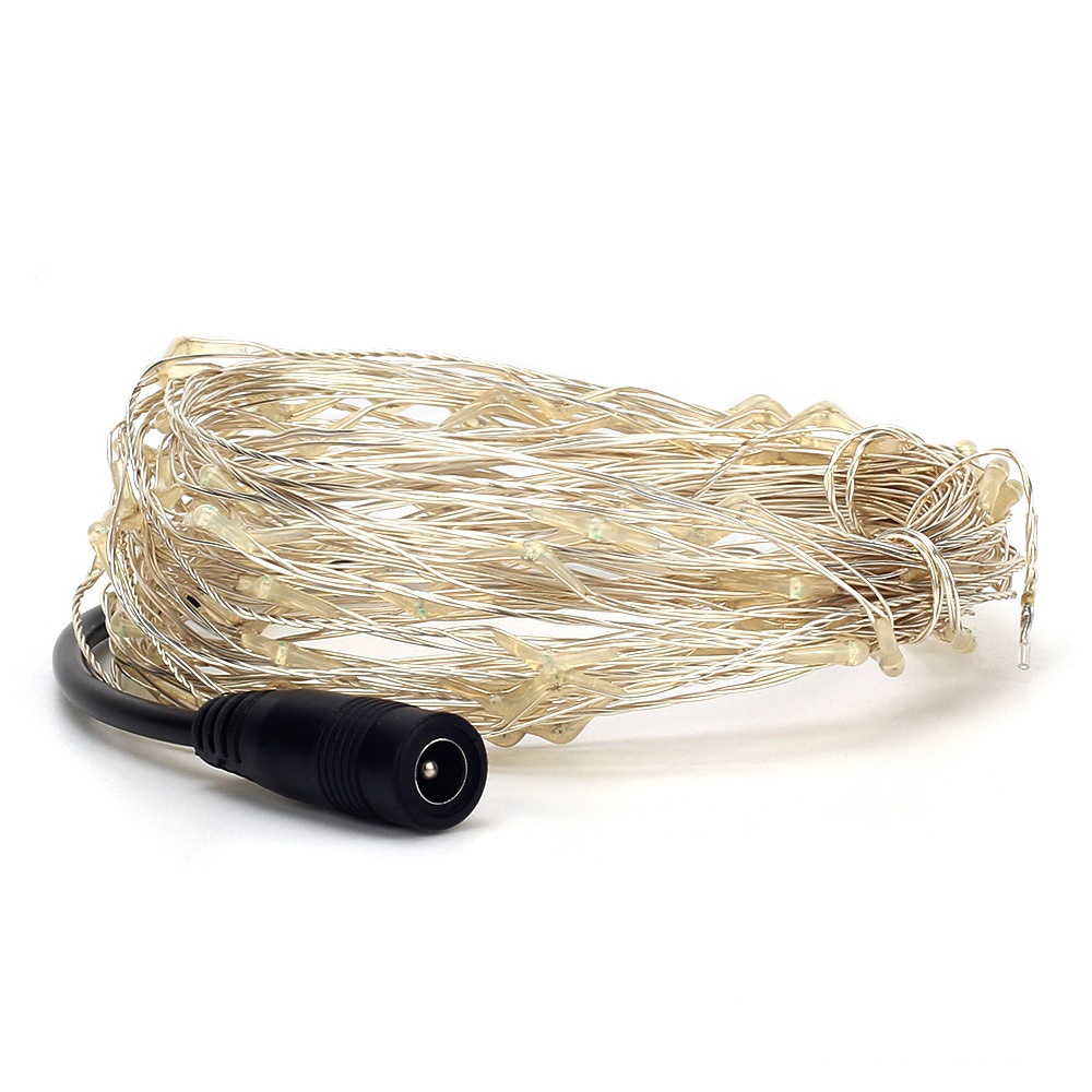 DC Copper LED fairy String Lights with Remote 4M 6M 10M party wedding Outdoor Decoration Fairy Light For Christmas Halloween Decoration