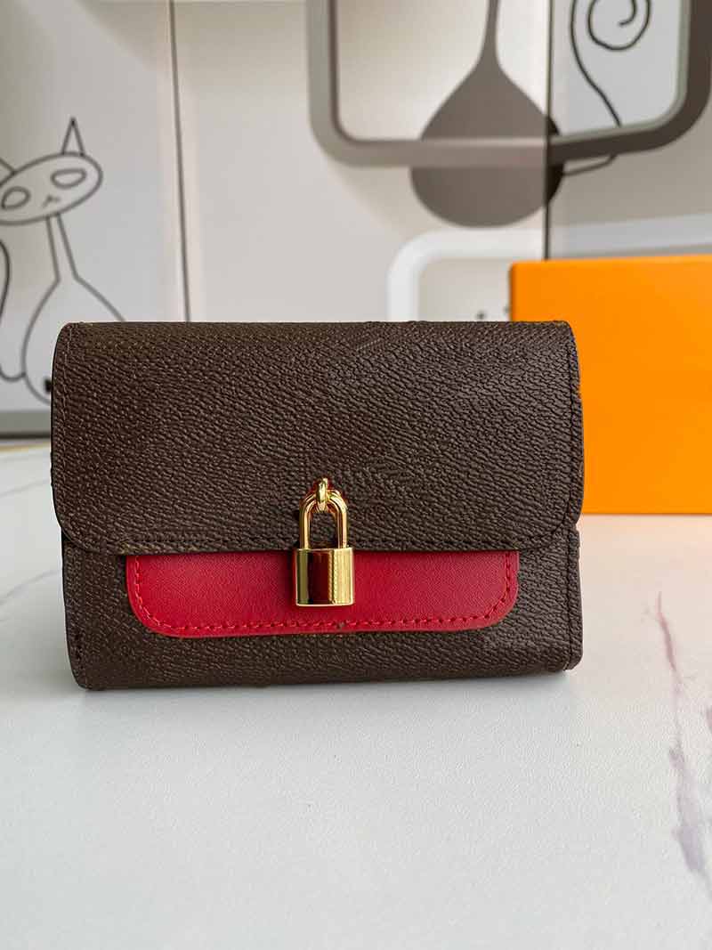 Women wallets L flower pattern genuine leather M62578 FLOWER COMPACT locky style mix color short ladies purses wallet, Red
Women wallets L flower pattern genuine leather M62578 FLOWER COMPACT locky style mix color short ladies purses wallet, Red