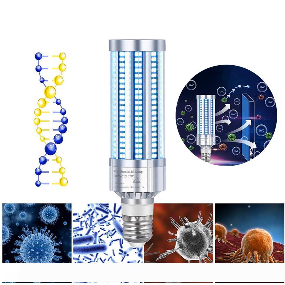 Ultraviolet Germicidal Light E27 60W AC 110-280V UVC Sterilizer Germicidal Led Corn Lamp Sterilization Mites Remote Control
Ultraviolet Germicidal Light E27 60W AC 110-280V UVC Sterilizer Germicidal Led Corn Lamp Sterilization Mites Remote Control