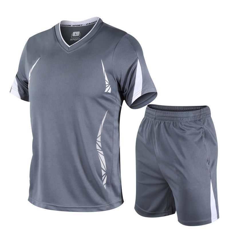 Sweat Suits Men Brand Quality Man Clothing Tracksuit Set Man Quick-drying V-Neck 2020 Summer Sportsuit Short Training Suit Men, Black-black
Sweat Suits Men Brand Quality Man Clothing Tracksuit Set Man Quick-drying V-Neck 2020 Summer Sportsuit Short Training Suit Men, Black-black