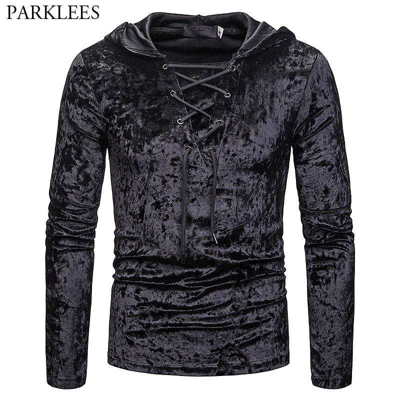 Men' Scottish Jacobite Ghillie Kilt Lace-up Hooded T-shirt Long Sleeve Velvet Hoodies Tshirts Male Hip Hop Casual Black Top Tee, Royal blue
Men' Scottish Jacobite Ghillie Kilt Lace-up Hooded T-shirt Long Sleeve Velvet Hoodies Tshirts Male Hip Hop Casual Black Top Tee, Royal blue