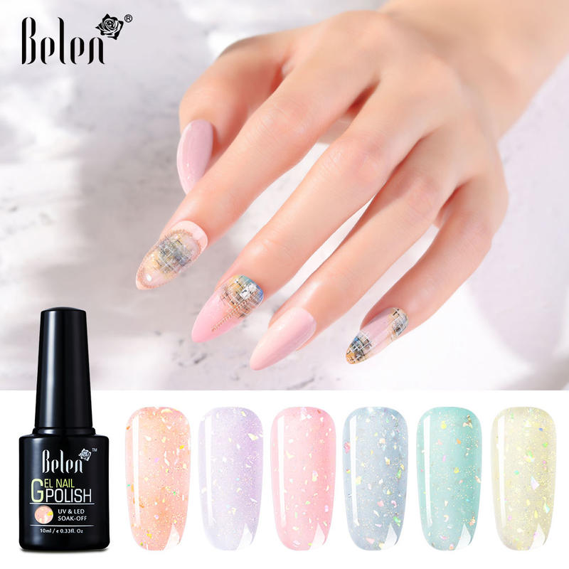 Belen Crystal Shell Pearl Gel Polish Soak Off UV LED Nail Varnish Primer Salon Nail Arts Pedicure For Art Gellak 10ML, Top
Belen Crystal Shell Pearl Gel Polish Soak Off UV LED Nail Varnish Primer Salon Nail Arts Pedicure For Art Gellak 10ML, Top