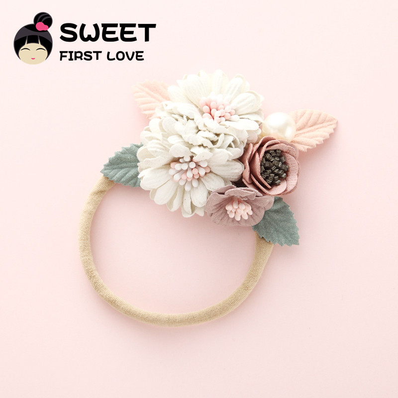Fashion Florals Headband Newborn Baby Elastic Princess Hairbands Child Kids Pearl Cute Headwear Hair Accessories For Women, Nsfb-9562-2a1lan
Fashion Florals Headband Newborn Baby Elastic Princess Hairbands Child Kids Pearl Cute Headwear Hair Accessories For Women, Nsfb-9562-2a1lan