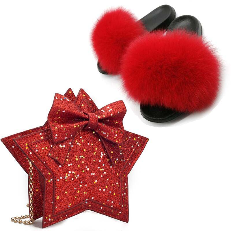 Children New Shoulder Bag Baby Cute Stars Mini Diagonal Bag Children Fur Slides Fluffy Cute Fur Slippers Kids Shoes Set, As the picture shows
Children New Shoulder Bag Baby Cute Stars Mini Diagonal Bag Children Fur Slides Fluffy Cute Fur Slippers Kids Shoes Set, As the picture shows