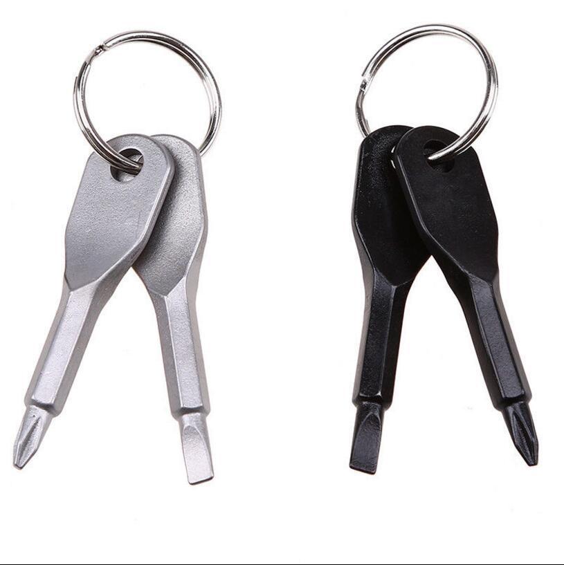 Screwdrivers Keychain Outdoor Pocket 2 Colors Mini Screwdriver Set Key Ring With Slotted Phillips Hand Key Pendants
Screwdrivers Keychain Outdoor Pocket 2 Colors Mini Screwdriver Set Key Ring With Slotted Phillips Hand Key Pendants