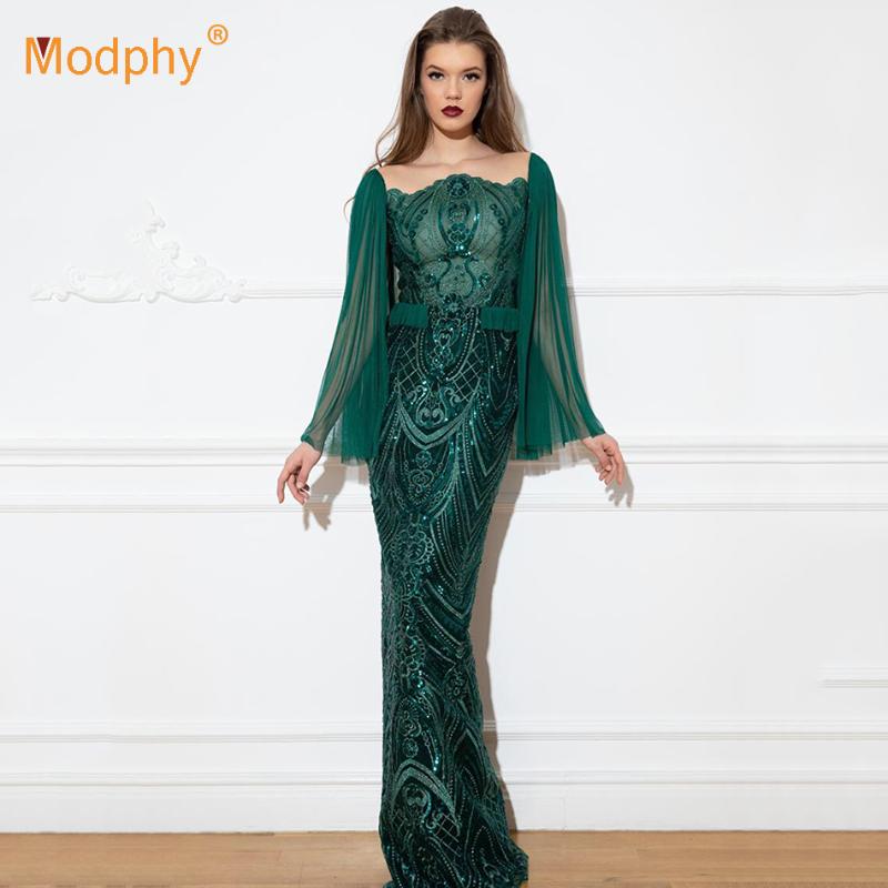 Elegant Women's Sequined Long Dress Sexy Long Sleeve Lace Bodycon Evening Party Runway Dress Women 2020 Summer Fashion New, Green
Elegant Women's Sequined Long Dress Sexy Long Sleeve Lace Bodycon Evening Party Runway Dress Women 2020 Summer Fashion New, Green