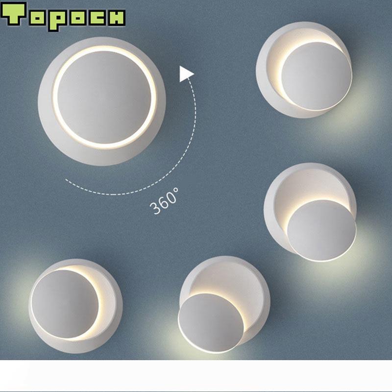 Topoch Stair Wall Lamp LED 7W 360 Degree Rotation Die-Cast Aluminum White Black Finish for Bedside Corridor Aisle Stair Balcony Illumination
Topoch Stair Wall Lamp LED 7W 360 Degree Rotation Die-Cast Aluminum White Black Finish for Bedside Corridor Aisle Stair Balcony Illumination