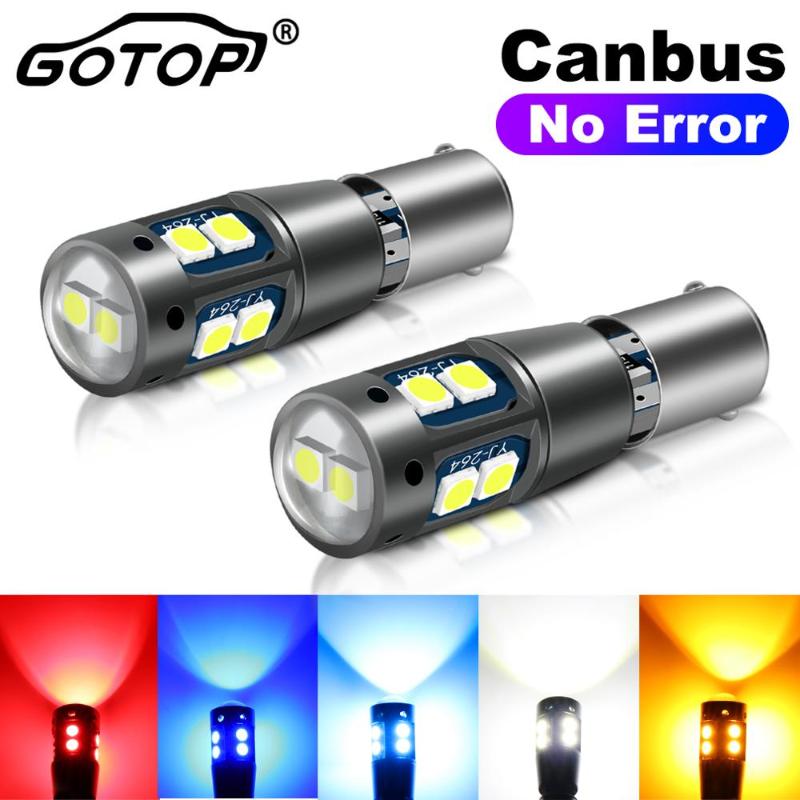 2pcs BA9S BAX9S BAY9S H21W H6W Car Led Bulb Canbus Error Free 10SMD 3030 Chips License Plate Light Auto Parking Reverse Lamp, As pic
2pcs BA9S BAX9S BAY9S H21W H6W Car Led Bulb Canbus Error Free 10SMD 3030 Chips License Plate Light Auto Parking Reverse Lamp, As pic