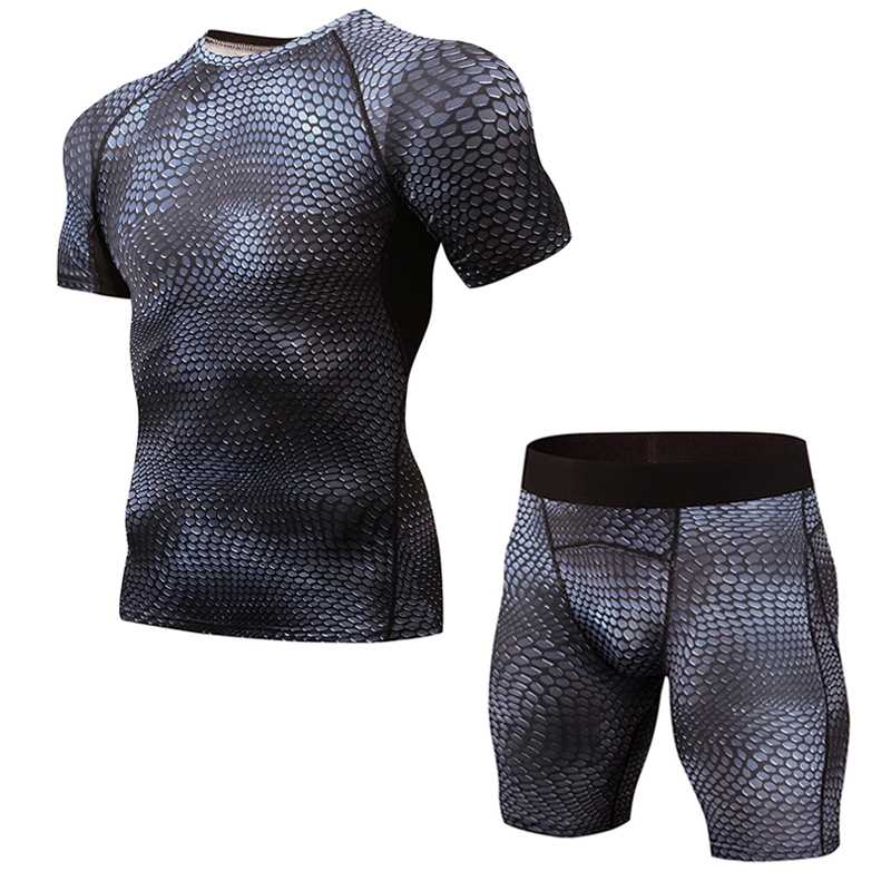 New gym fitness suit men' short sports suit quick-drying breathable compression comfortable fabric suitable for all sports
New gym fitness suit men' short sports suit quick-drying breathable compression comfortable fabric suitable for all sports