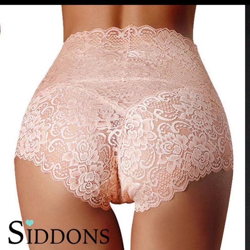 Women Panties Sexy Lace Underwear Woman Knickers Lace Panties Mesh Floral Lingerie Female Seamless Briefs Underpants Plus Size, Beige
Women Panties Sexy Lace Underwear Woman Knickers Lace Panties Mesh Floral Lingerie Female Seamless Briefs Underpants Plus Size, Beige