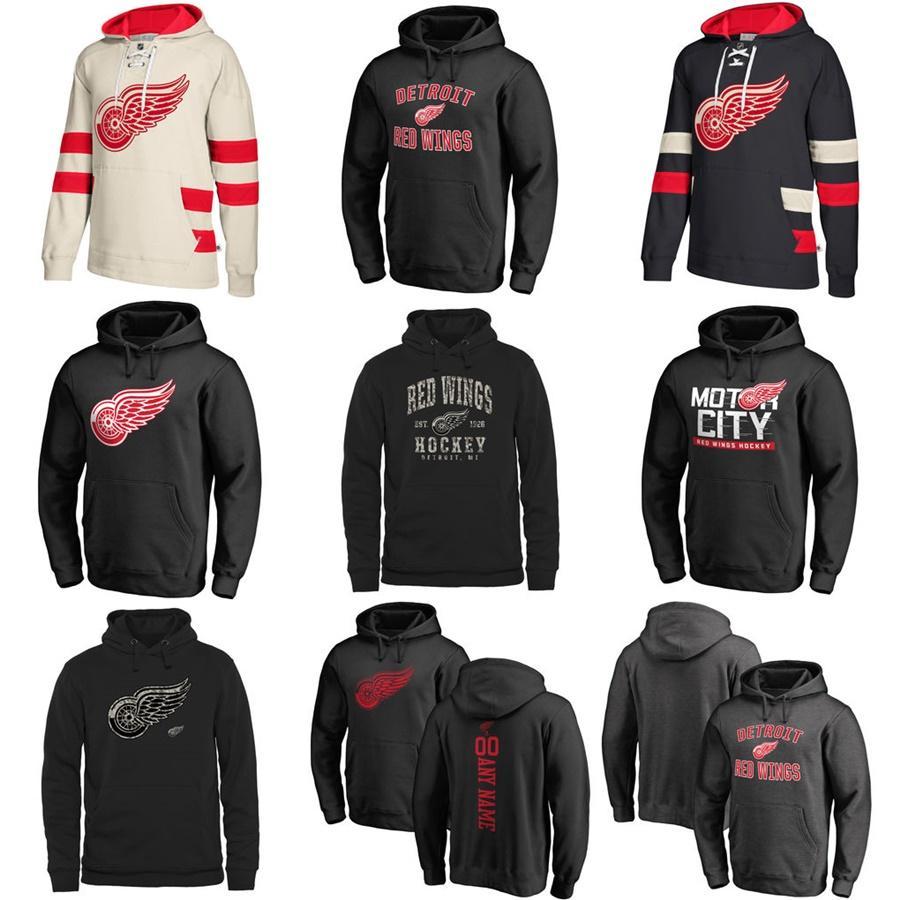 Hot Sale Custom Mens Womens Kids Detroit Red Wings Cheap Best Quality Embroidery Beige Black Grey Ice Hockey Hoodies with Any Name&Any No.
Hot Sale Custom Mens Womens Kids Detroit Red Wings Cheap Best Quality Embroidery Beige Black Grey Ice Hockey Hoodies with Any Name&Any No.